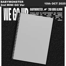 BABYMONSTER WE GO UP 2nd MINI ALBUM GO Ver CD+Photobook+Photocard+Etc+Tracking#