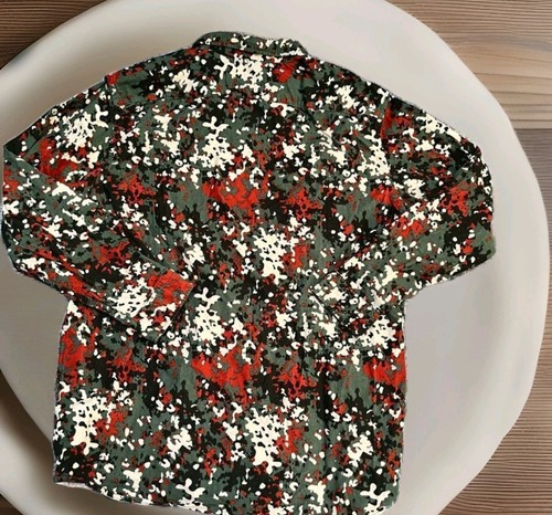 Levis Button Shirt Camo Corduroy Mens XL Jackson Worker Pinwale Classic Fit - Picture 5 of 6
