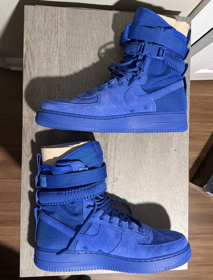 Nike SF Air Force 1 High Game Royal Blue 864024-401 Men's Size 12 - Image 2 of 4