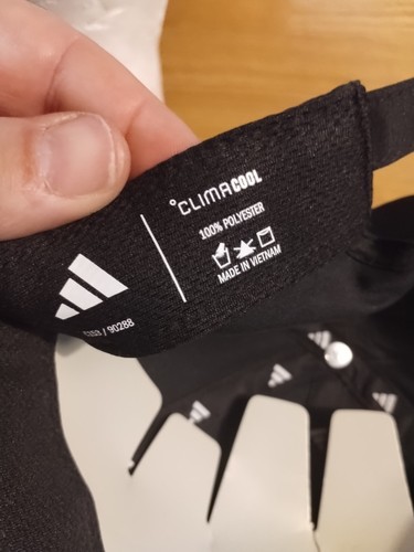 Adidas Men’s Cap Hat Black Adjustable Fit Clima Cool Polyester New - Picture 9 of 9