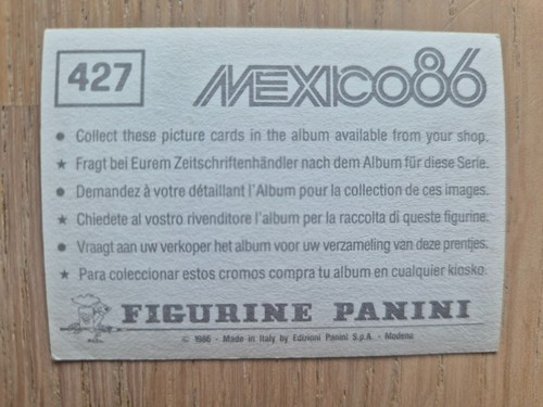 Panini FIFA World Cup 1986 - Pick your Sticker - 2/2 - 第 441/441 張圖片