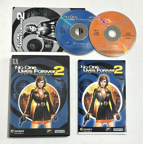 No One Lives Forever 2 II A Spy in H.A.R.M.'s Way PC CD-ROM komplett PAL - Bild 1 von 1