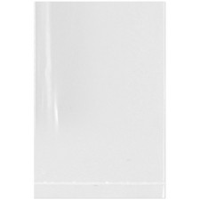 Plymor 2" x 3", 2 Mil Flat Open Clear Plastic Poly Bags