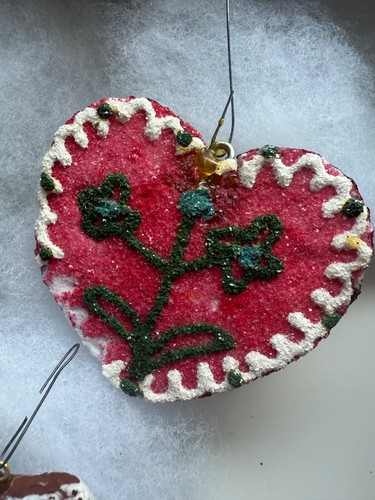 Vintage Lebkuchen Backen Eis Plätzchen Weihnachtsschmuck - Bild 4 von 9