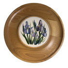 Woodbury’s Woodware MCM Medium Size 12” Enamel Center Serving Tray