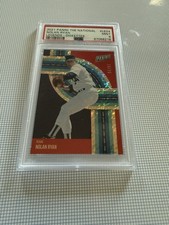 2021 Panini National Convention Legends Diskettes Nolan Ryan 16/25 PSA 9