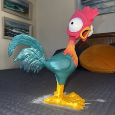 Disney Hei Hei MOANA Squeeze And Scream Hey Hey Toy 13" Chicken Rooster