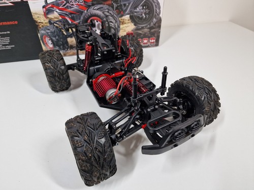 Amewi 22219 X-King Rc Monstertruck 4WD 1:12 Brushed Blau Rc Auto Offroad Elektro - Bild 9 von 22