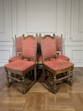 An Antique Style Old Charm Set of Five Dining Chairs ~Delivery Available~