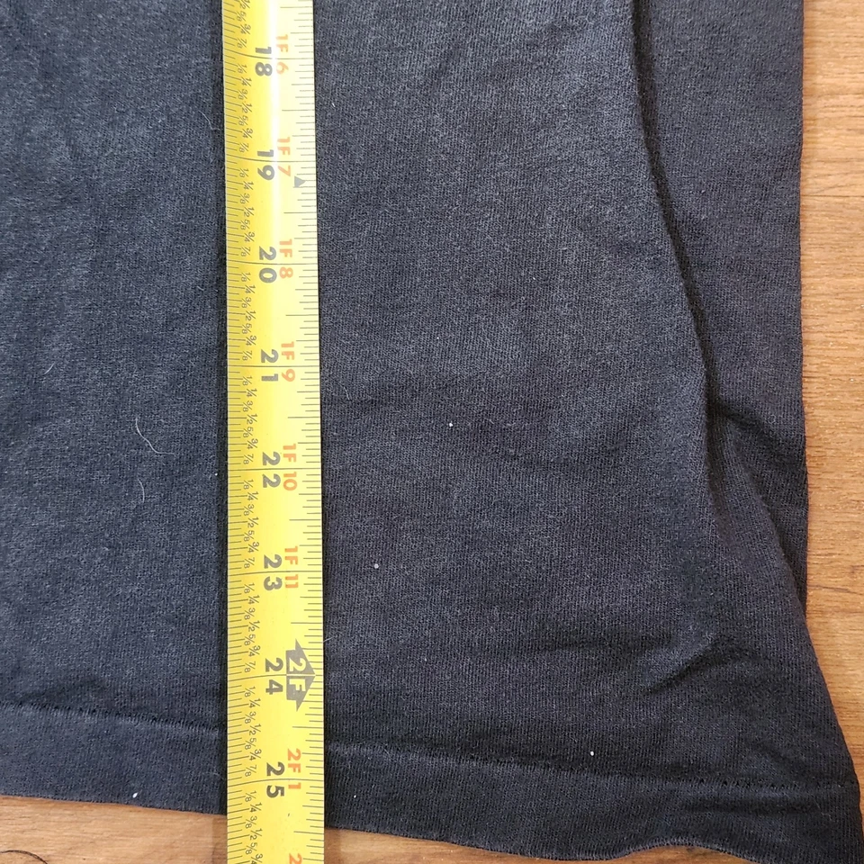 Camiseta Anvil Fire Jungle 93 Los Angeles Fire City Vintage Preta Masculina Extra Grande - Imagem 4 de 4