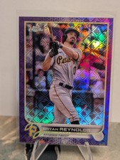 2022 Topps Chrome Logofractor Edition - Bryan Reynolds #72 Purple Refractor /250