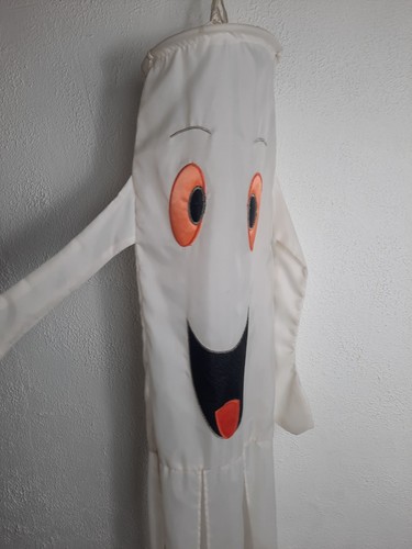 Vintage Ghost Wind Sock Halloween Decor 90s READ FOR CONDITION - Picture 5 of 5