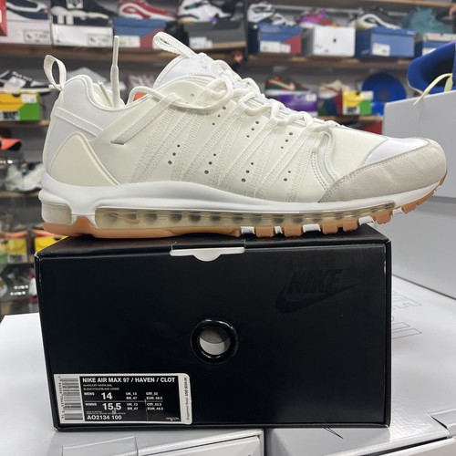 Nike Air Max 97 Haven Hybrid 2019 Clot X White Lab Edison Chen AO2134-100 talla 14 - Imagen 5 de 6