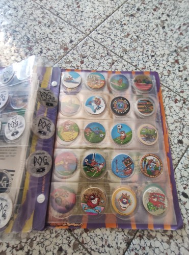 Pog Originali Raccoglitore 70 Tubo Street Fighter Anni 90 Vintage San Carlo - Picture 2 of 12