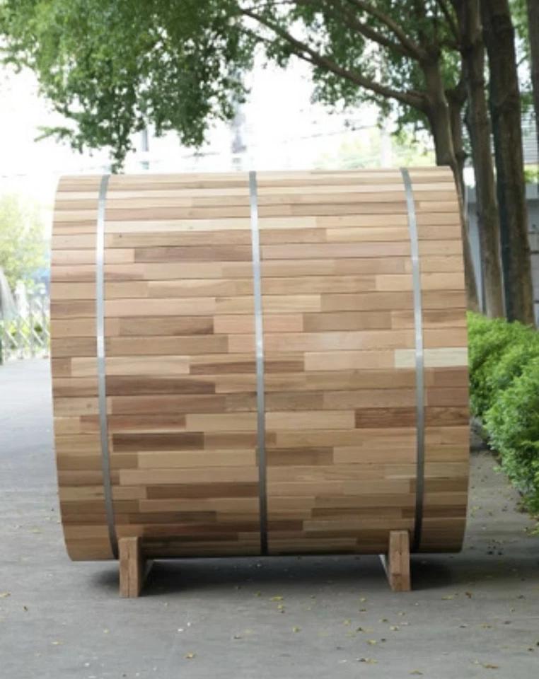 Cedar Barrel Sauna Kit - 4 Person  - Image 3 of 4