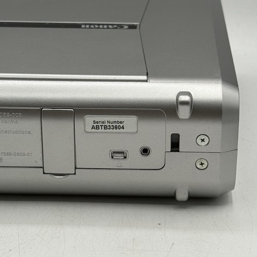 CANON iP100 Color Portable USB inkjet Printer W/Power Cord Tested NO INK - 第 9/15 張圖片