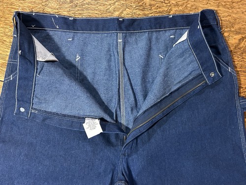 Vintage Roebucks Jeans 46x32 Carpenter Union Made Weartuff For Sears USA • Neu ohne Etikett - Bild 6 von 9