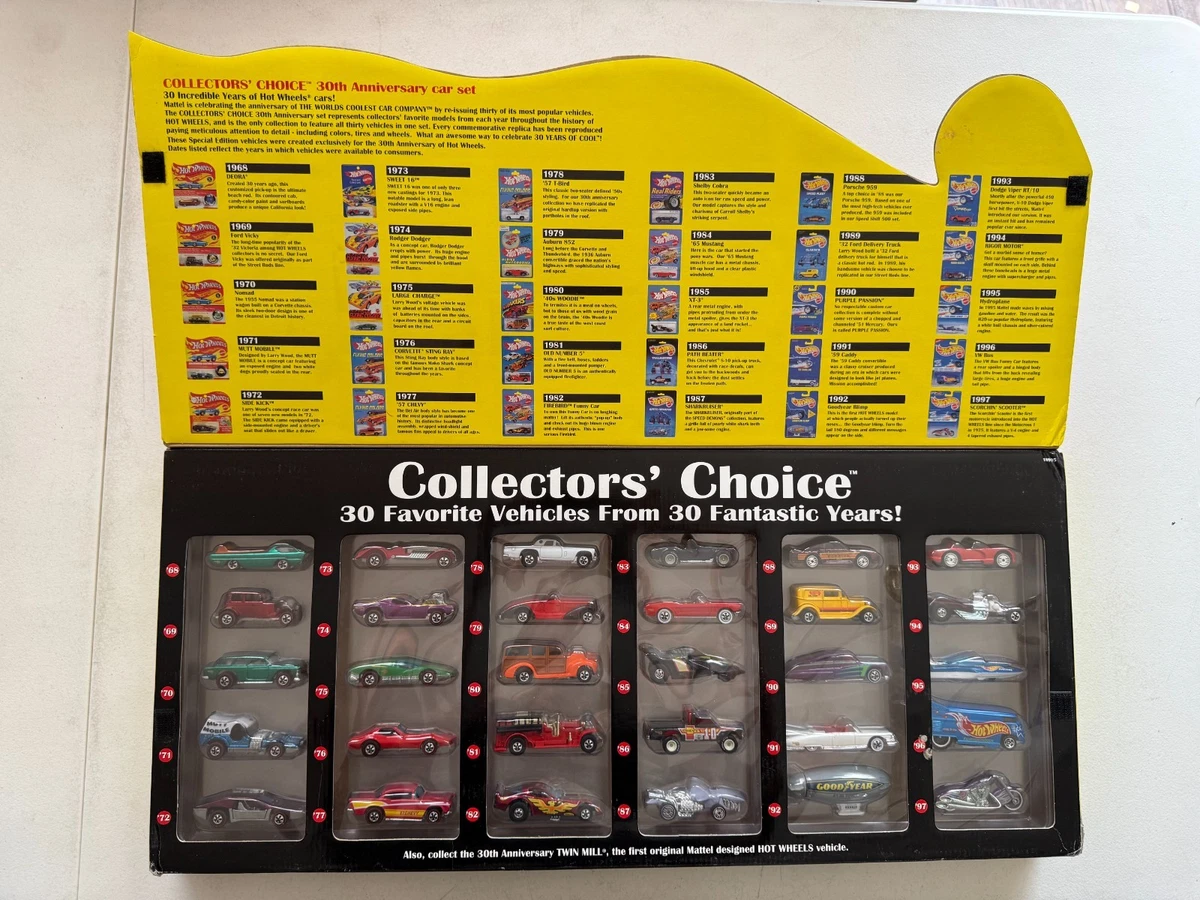 Hot Wheels 30th Anniversary Set for sale | eBay