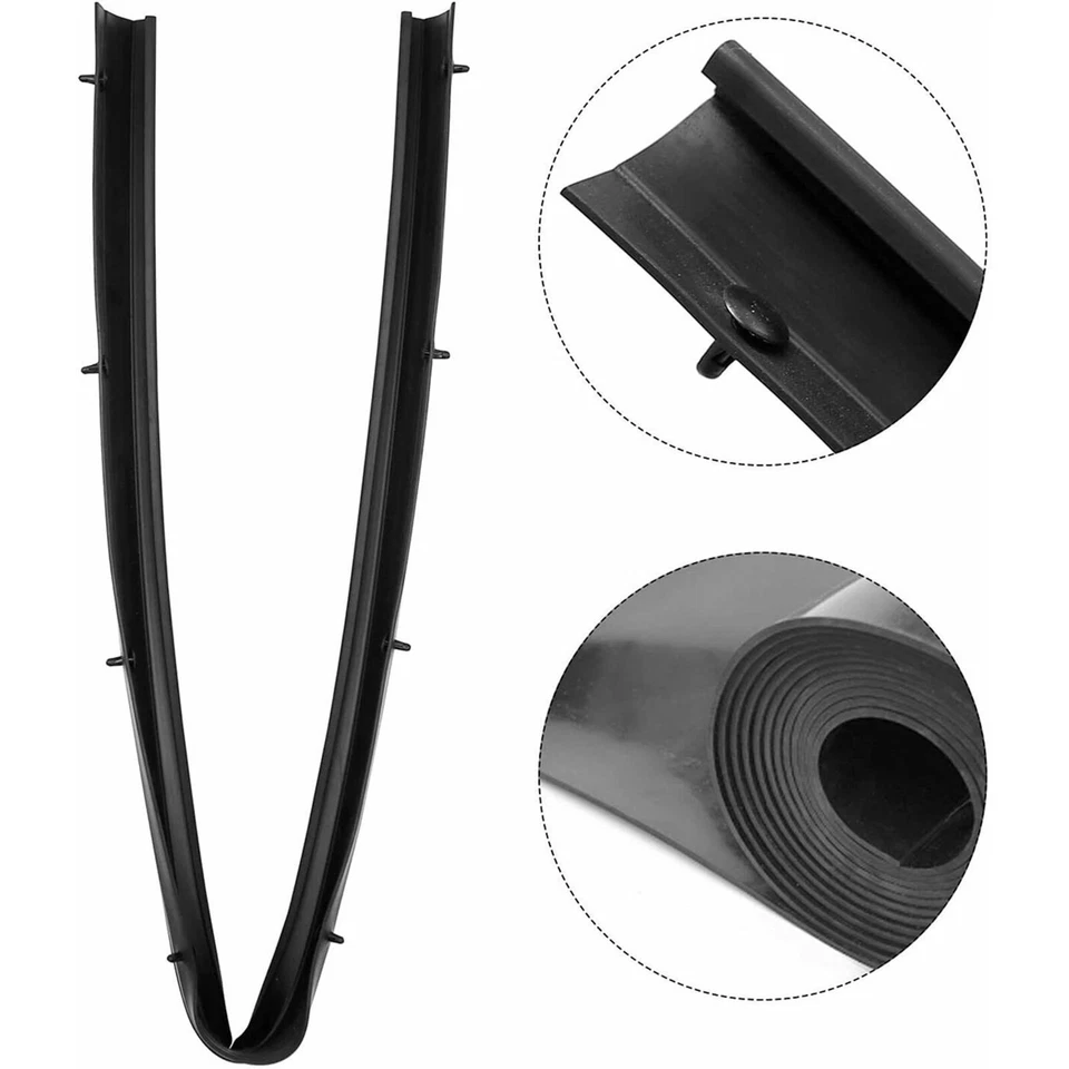 Sello de resistencia inferior de la puerta delantera para Ford F250, F350, F450 Super-Duty */ Foto 3 de 4