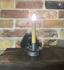 Vintage Primitive Electric Window Candle Lamp...