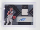JALEN BRUNSON 2019-20 SELECT GAME USED PATCH AUTO /199 #XF-JBR MAVERICKS Q3824