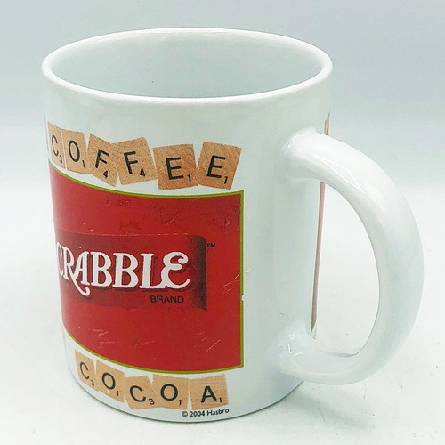 Scrabble Coffee Tea Cocoa Mug Hasbro 2003 - Picture 2 of 7