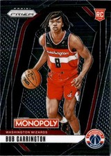 2024-25 Panini Prizm Monopoly #87 Bub Carrington Washington Wizards