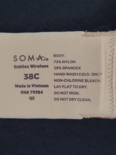SOMA Warm Amber Beige 38C Enbliss Bügel BH - Pure Comfort - große Unterstützung - Bild 6 von 8