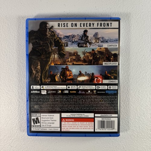Call of Duty COD: Vanguard (Sony PlayStation 5, 2021) Complete CIB - Picture 5 of 5