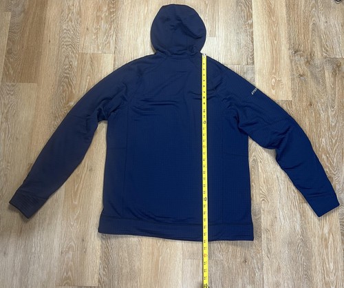 Patagonia Jacket Hoodie Mens 2XL Navy R1 Full Zip Hoody Outdoors - Picture 6 of 8