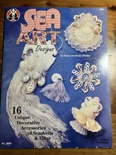 Sea Art Designs Seashells Suzanne McNeill 3099 Booklet 16 Patterns Shells 1995