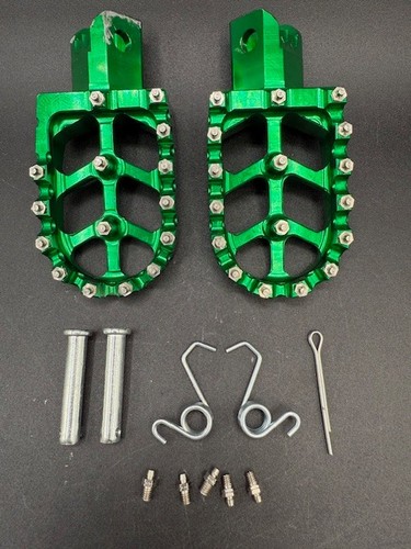Foot Pegs For KLX300 KLX300R KLX300SM KLX250 KLX250S KLX250R KLX650 Dirt Bike-OB