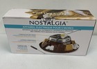 Nostalgia Tabletop Indoor Electric S'mores Maker - Brown New Sealed