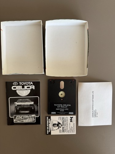 Jeu Toyota Celica Gt Amstrad CPC 6128 664 Disk Gremlin - Zdjęcie 2 z 11