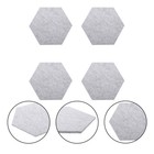  4 Pcs Sound Insulation Materials Game Room Sound-absorbing Board