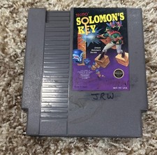 Solomon's Key 5 Screw NES Game Cart Vintage Authentic Retro Nintendo