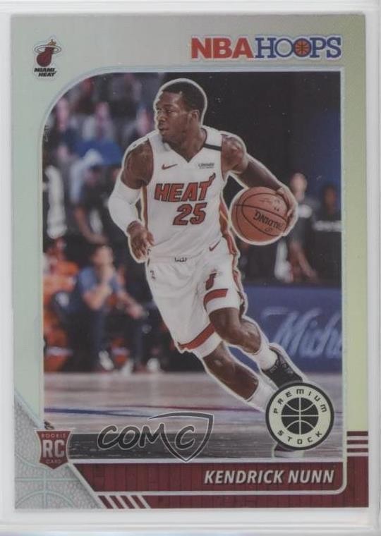 2019-20 Panini NBA Hoops Premium Stock Silver Prizm Kendrick Nunn #250 Rookie RC