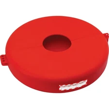 Zing Green Products 7248 Gate Valve Lockout, 10"-13" Wheel, Red
