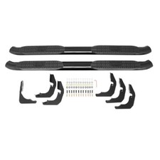 Westin 21-23835 Pro Traxx E-Coated Steel 4" Oval Nerf Step Bars for 4Runner