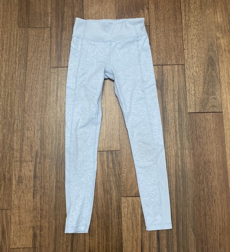 Athleta Girl Blue Leggings - Size Small 6/7