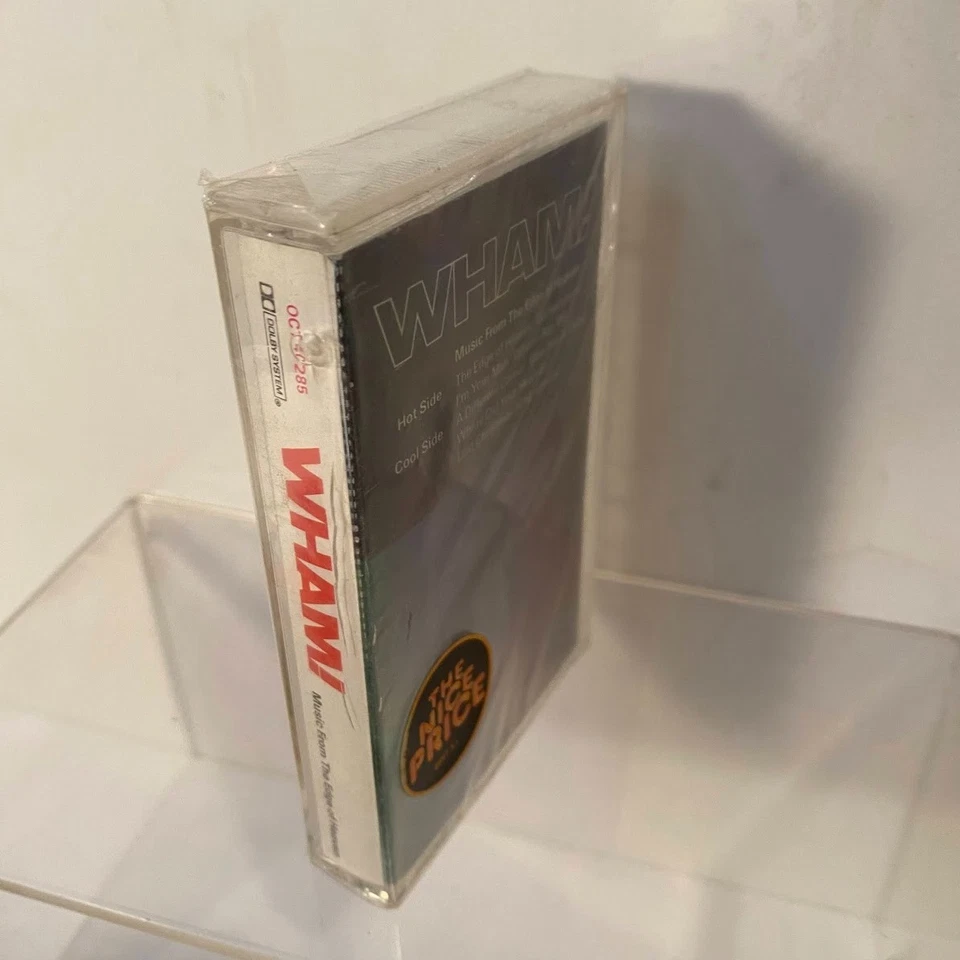 Wham! Music From The Edge Of Heaven Cassette Tape (1986) US 1st MINT SEALED - Image 3 of 3