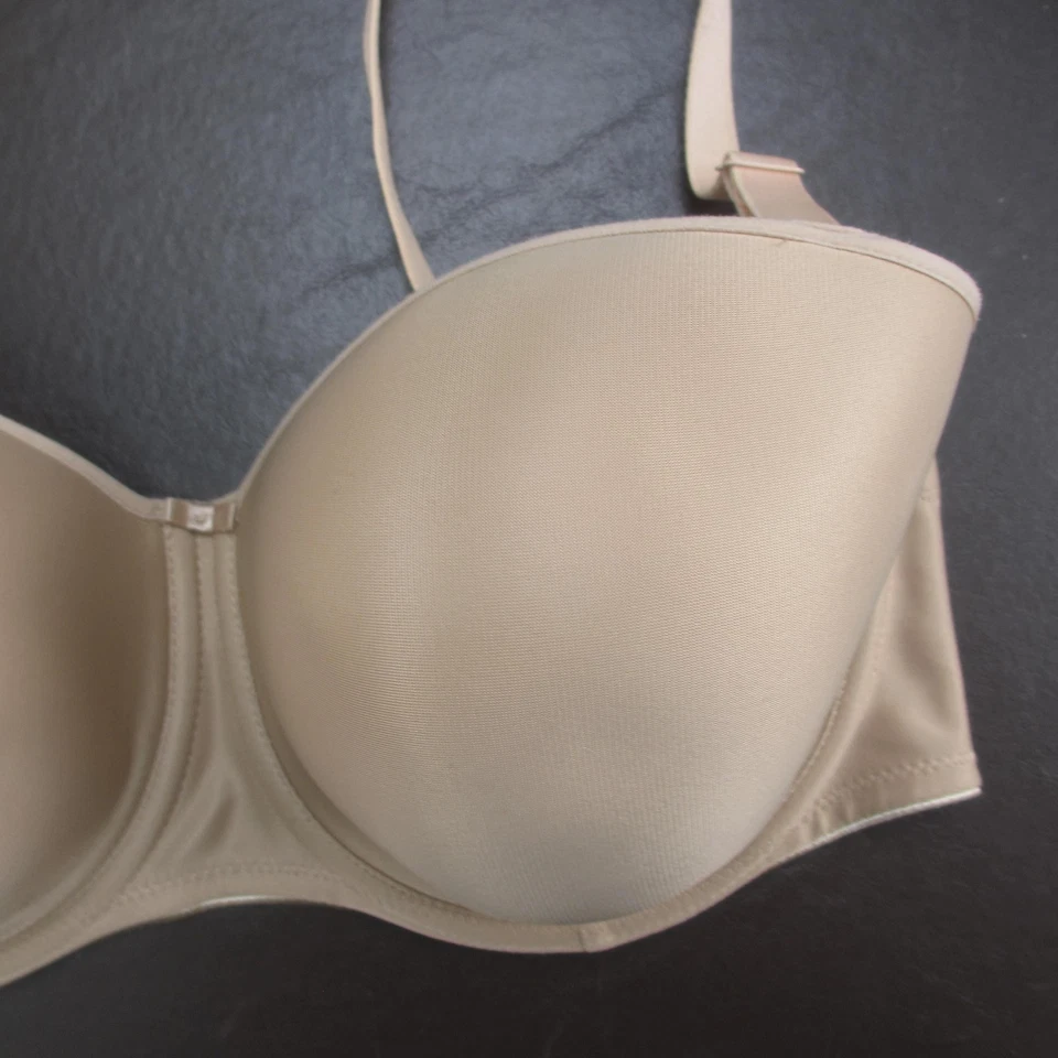 Sujetador Fantasie para mujer 32FF nude suavizante sin tirantes convertible moldeado FL4530NUE Foto 4 de 4