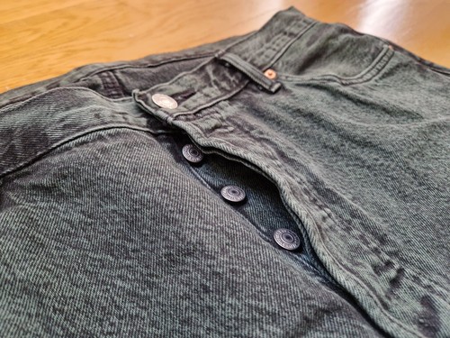 Levi's 501® Original Fit Jeans Darkest Spruce Od Pant Grün Herren W36 L32 TOP! - Bild 3 von 8