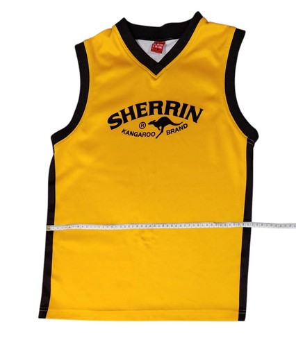 Kangaroos Sherrin Promotional AFL VFL Singlet Guernsey Jersey Size XXS Football - Picture 11 of 11