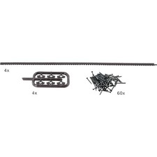 42602 H0 RocoLine (mit Bettung) Flexible Zahnstange