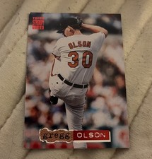 1994 Stadium Club #196 Gregg Olson Baltimore Orioles
