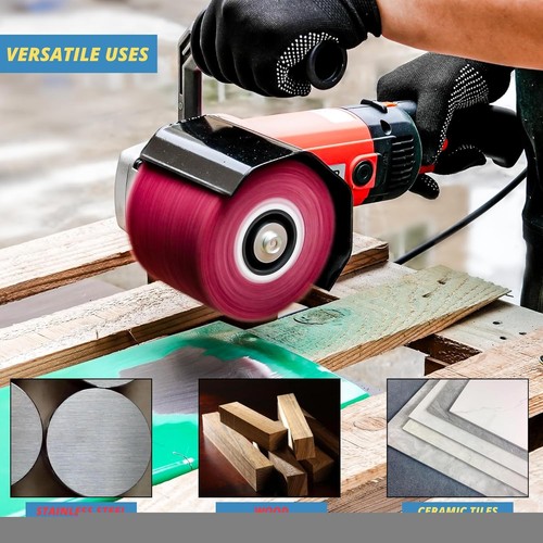 1400W 6 Gear Dual Handle Handheld Electric Sander Polisher with 3 Wheels q2 - Picture 11 of 12
