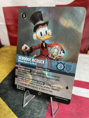Disney Lorcana: Into The Inklands - SCROOGE MCDUCK Enchanted - 218/204 - Picture 5 of 15