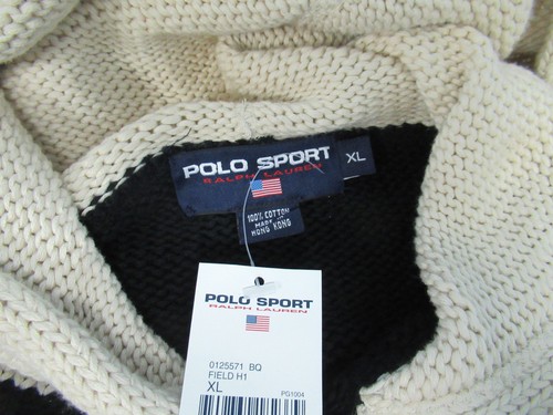Suéter Pullover Polo Sport Ralph Lauren Track Team con Capucha Talla XL (B5) - Imagen 3 de 4