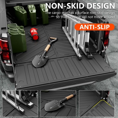powoq Floor Mat Compatible with 2023 2024 2025 Chevy Colorado Truck Mat Tailg... - Picture 4 of 6